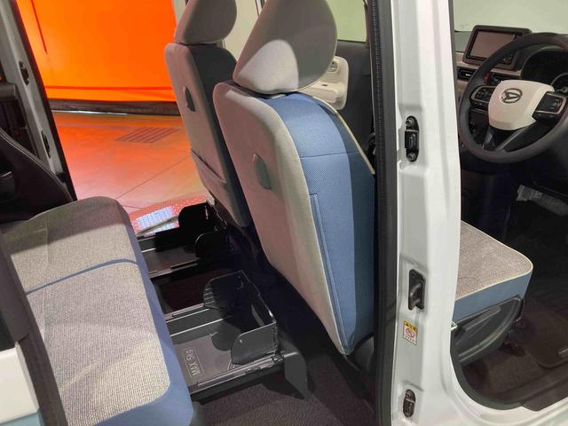 ムーヴキャンバスストライプスGターボナビ 前席シートヒーター 下回り防錆済み キーフリー ターボ 4WD スマートキー エアバッグ ABS(青森県)の中古車