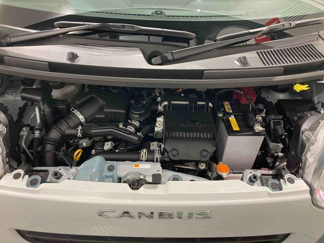 ムーヴキャンバスストライプスGターボナビ 前席シートヒーター 下回り防錆済み キーフリー ターボ 4WD スマートキー エアバッグ ABS(青森県)の中古車