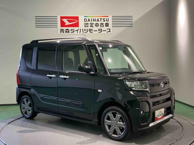 タントファンクロスターボナビ　ドラレコ　下回り防錆済み　前席シートヒーター　キーフリー　アルミ　スマートキー　ＡＢＳ　ターボ　４ＷＤ（青森県）の中古車