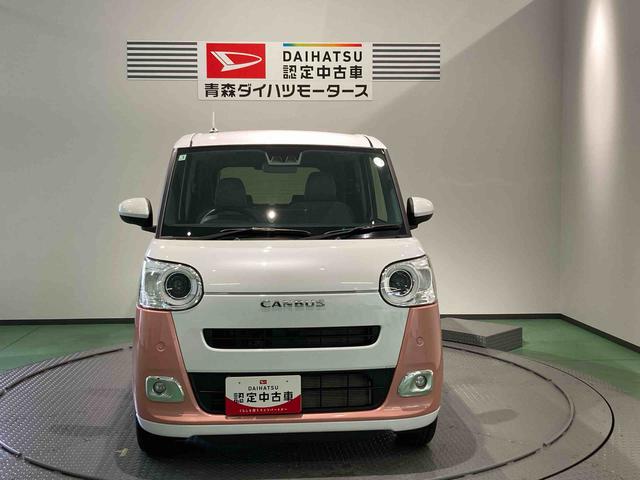 ムーヴキャンバスストライプスG下回り防錆済み 前席シートヒーター 両側スライドドア スマキー キーフリー 4WD エアバッグ ABS(青森県)の中古車