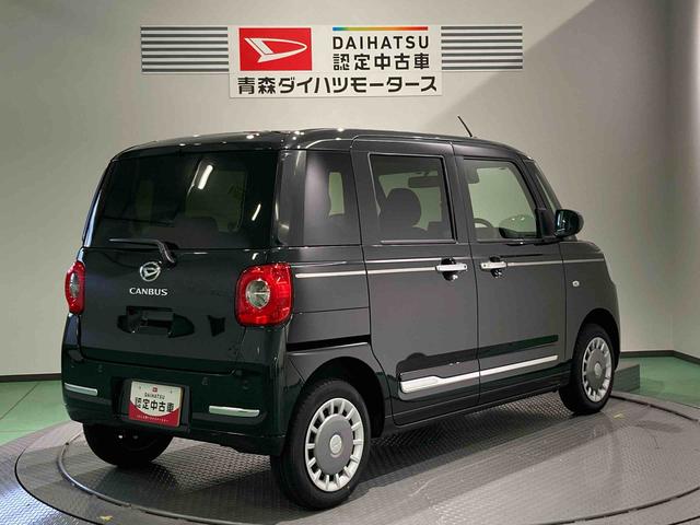 ムーヴキャンバスセオリーＧ下回り防錆済み　両側スライドドア　前席シートヒーター　４ＷＤ　キーフリー　スマートキー　エアバッグ（青森県）の中古車