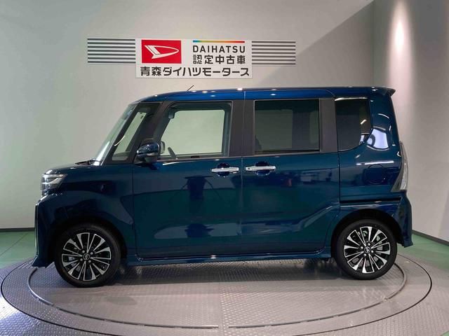 タントカスタムＲＳナビ　ＥＴＣ　前席シートヒーター　下回り防錆済み　ターボ　４ＷＤ　エアバッグ　アルミ　ＡＢＳ　キーフリー（青森県）の中古車