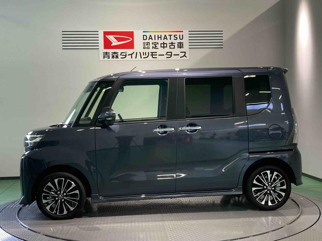 タントカスタムＲＳ下回り防錆済み　前席シートヒーター　両側スライドドア　ターボ　４ＷＤ　スマートキー　エアバッグ　アルミ　ＡＢＳ　キーフリー（青森県）の中古車