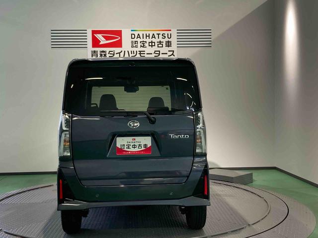 タントカスタムＲＳ下回り防錆済み　前席シートヒーター　両側スライドドア　ターボ　４ＷＤ　スマートキー　エアバッグ　アルミ　ＡＢＳ　キーフリー（青森県）の中古車