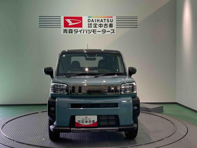 タフトＧ　ダーククロムベンチャースカイフィールトップ　前席シートヒーター　下回り防錆済み　キーフリー　ＡＢＳ　エアバック　４ＷＤ　アルミ　スマートキー　プッシュスタート（青森県）の中古車