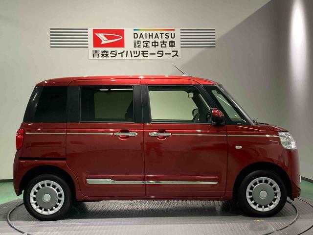 ムーヴキャンバスセオリーＧナビ　前席シートヒーター　下回り防錆済み　４ＷＤ　キーフリー　スマートキー　エアバッグ（青森県）の中古車