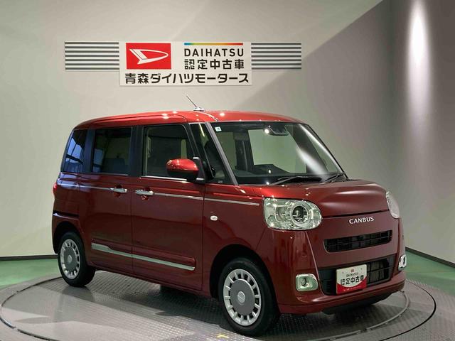 ムーヴキャンバスセオリーＧナビ　前席シートヒーター　下回り防錆済み　４ＷＤ　キーフリー　スマートキー　エアバッグ（青森県）の中古車