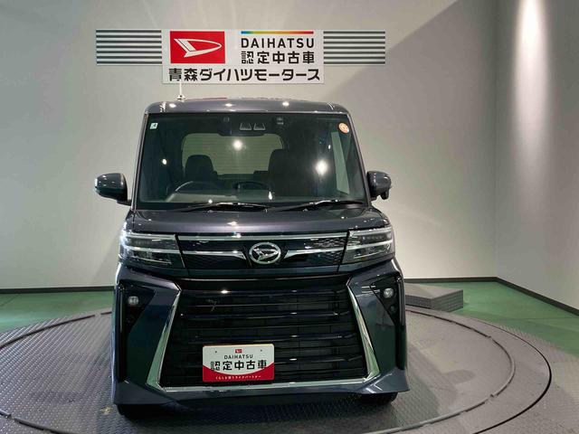 タントカスタムＲＳナビ　ドラレコ　エンスタ　ＥＴＣ　前席シートヒーター　両側スライドドア　下回り防錆済み　ターボ　４ＷＤ　スマートキー　エアバッグ　アルミ　ＡＢＳ　キーフリー（青森県）の中古車
