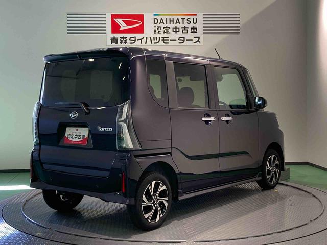 タントカスタムＸ下回り防錆済み　前席シートヒーター　４ＷＤ　アルミ　キーレス　スマートキー　ＡＢＳ　エアバッグ（青森県）の中古車