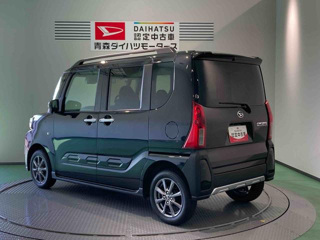 タントファンクロス下回り防錆済み　両側スライドドア　前席シートヒーター　４ＷＤ　ＡＢＳ　スマートキー　キーフリー　アルミ　エアバッグ（青森県）の中古車