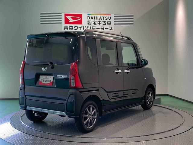 タントファンクロス下回り防錆済み　両側スライドドア　前席シートヒーター　４ＷＤ　ＡＢＳ　スマートキー　キーフリー　アルミ　エアバッグ（青森県）の中古車