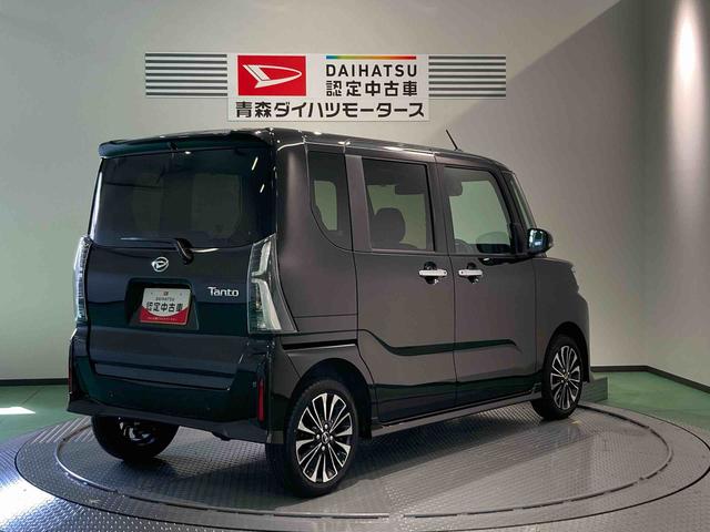 タントカスタムRS下回り防錆済み 前席シートヒーター ターボ 4WD スマートキ− エアバッグ アルミ ABS キーフリー(青森県)の中古車