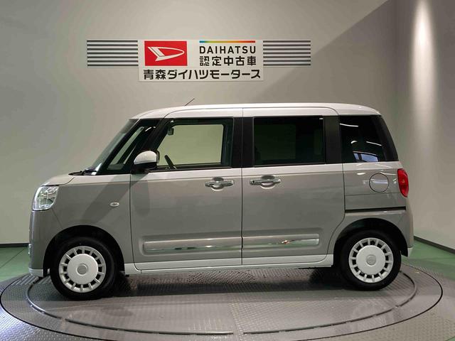 ムーヴキャンバスストライプスＧ下回り防錆済み　両側スライドドア　前席シートヒーター　キーフリー　４ＷＤ　エアバッグ　ＡＢＳ（青森県）の中古車