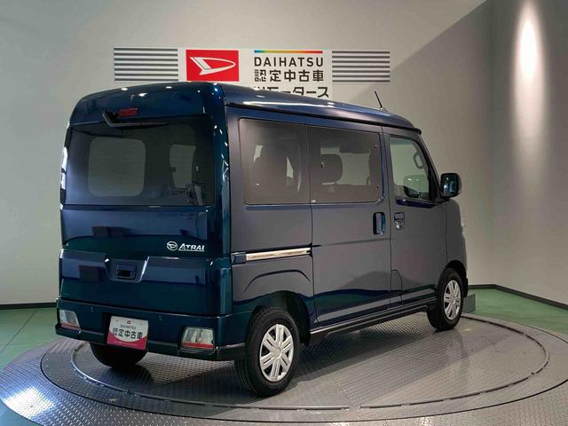 アトレーＲＳ下回り防錆済み　両側スライドドア　ターボ　４ＷＤ　キーフリー　スマートキ−　エアバック　ＡＢＳ（青森県）の中古車