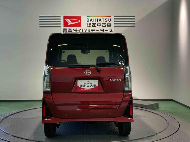 タントカスタムＲＳ下回り防錆済み　前席シートヒーター　両側スライドドア　ターボ　４ＷＤ　スマートキ−　エアバッグ　アルミ　ＡＢＳ　キーフリー（青森県）の中古車