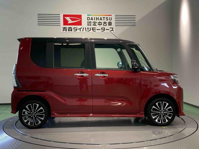 タントカスタムＲＳ下回り防錆済み　前席シートヒーター　両側スライドドア　ターボ　４ＷＤ　スマートキ−　エアバッグ　アルミ　ＡＢＳ　キーフリー（青森県）の中古車