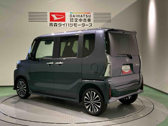 タントカスタムＲＳ下回り防錆済み　前席シートヒーター　ターボ　４ＷＤ　スマートキ−　エアバッグ　アルミ　ＡＢＳ　キーフリー（青森県）の中古車