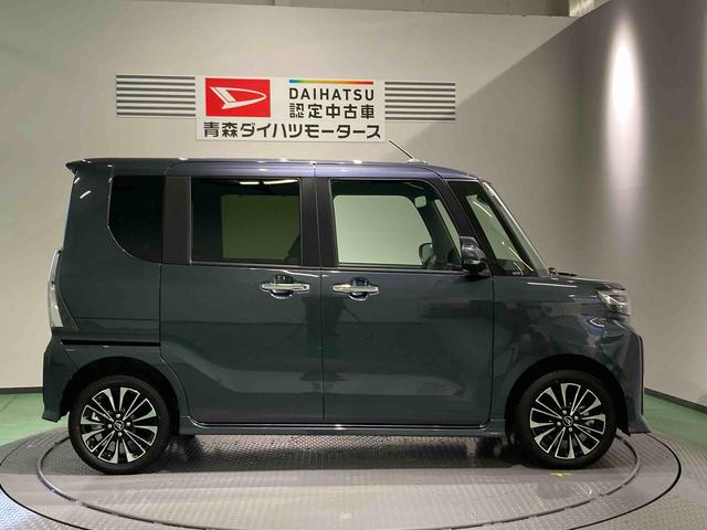 タントカスタムＲＳ下回り防錆済み　前席シートヒーター　ターボ　４ＷＤ　スマートキ−　エアバッグ　アルミ　ＡＢＳ　キーフリー（青森県）の中古車
