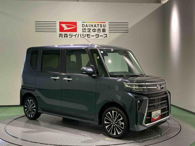 タントカスタムＲＳ下回り防錆済み　前席シートヒーター　ターボ　４ＷＤ　スマートキ−　エアバッグ　アルミ　ＡＢＳ　キーフリー（青森県）の中古車