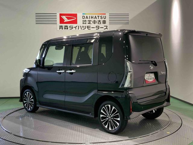 タントカスタムRSナビ 下回り防錆済み 前席シートヒーター ターボ 4WD スマートキ− エアバッグ アルミ ABS キーフリー(青森県)の中古車