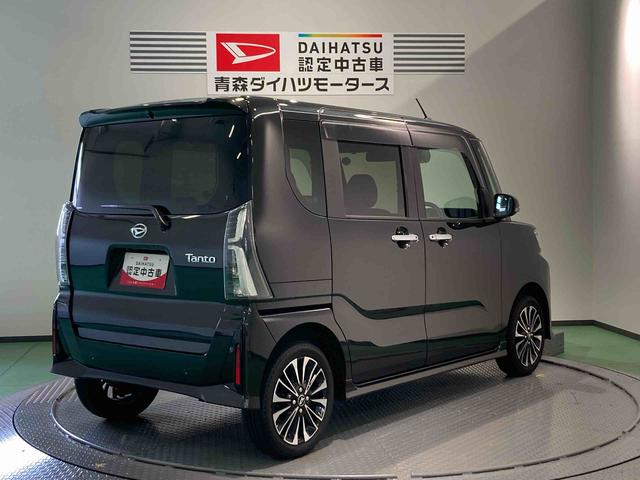タントカスタムRS下回り防錆済み 前席シートヒーター ターボ 4WD スマートキ− エアバッグ アルミ ABS キーフリー(青森県)の中古車