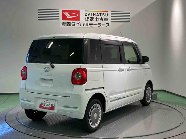 ムーヴキャンバスセオリーＧナビ　下回り防錆済み　前席シートヒーター　４ＷＤ　キーフリー　スマートキー　エアバッグ（青森県）の中古車