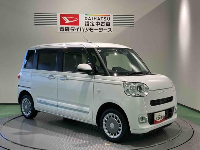 ムーヴキャンバスセオリーＧナビ　下回り防錆済み　前席シートヒーター　４ＷＤ　キーフリー　スマートキー　エアバッグ（青森県）の中古車