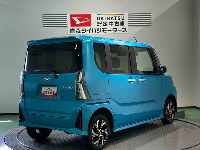 タントカスタムＸ下回り防錆済み　前席シートヒーター　４ＷＤ　アルミ　キーレス　スマートキー　ＡＢＳ　エアバッグ（青森県）の中古車