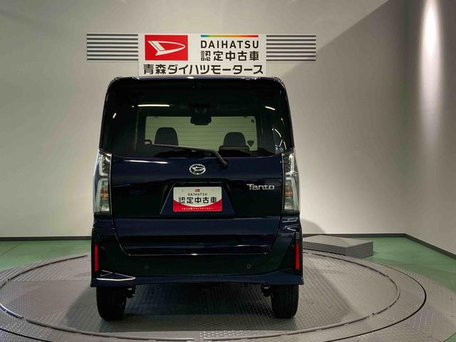 タントカスタムＲＳ下回り防錆済み　前席シートヒーター　ターボ　４ＷＤ　スマートキ−　エアバッグ　アルミ　ＡＢＳ　キーフリー（青森県）の中古車