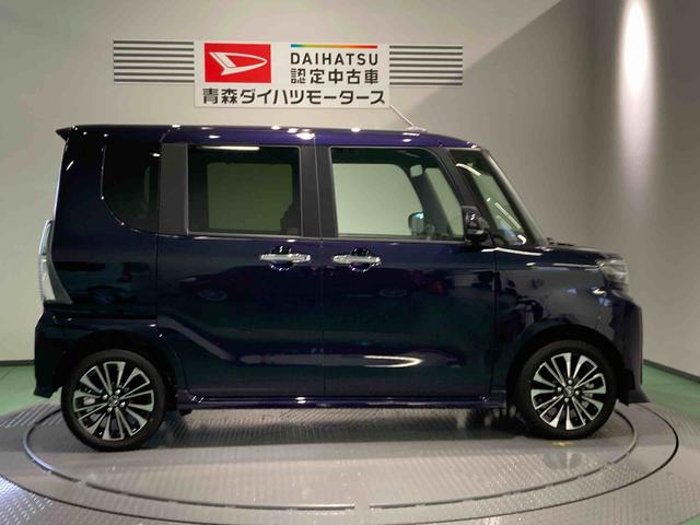 タントカスタムＲＳ下回り防錆済み　前席シートヒーター　ターボ　４ＷＤ　スマートキ−　エアバッグ　アルミ　ＡＢＳ　キーフリー（青森県）の中古車