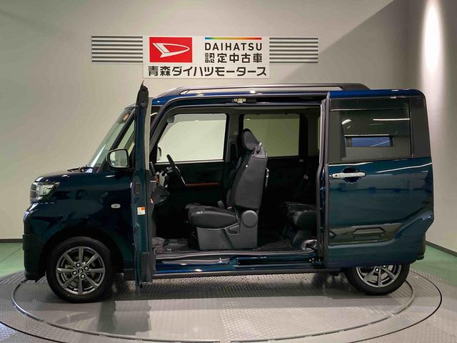 タントファンクロスナビ 前席シートヒーター 下回り防錆済み 4WD ABS スマートキー キーフリー アルミ エアバッグ(青森県)の中古車