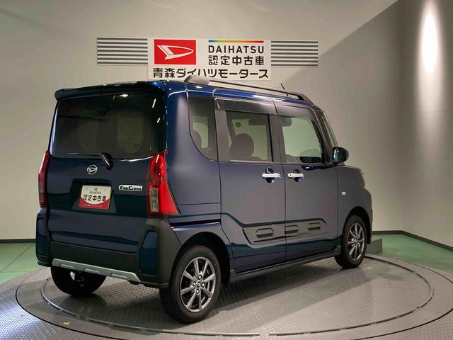 タントファンクロスナビ 前席シートヒーター 下回り防錆済み 4WD ABS スマートキー キーフリー アルミ エアバッグ(青森県)の中古車