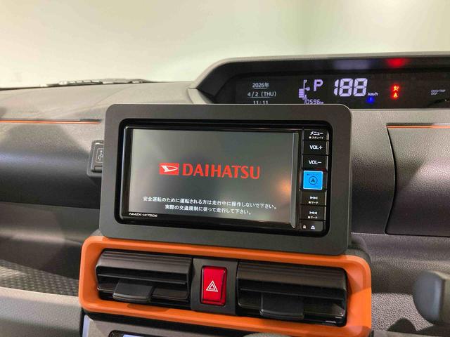 タントファンクロスナビ 前席シートヒーター 下回り防錆済み 4WD ABS スマートキー キーフリー アルミ エアバッグ(青森県)の中古車