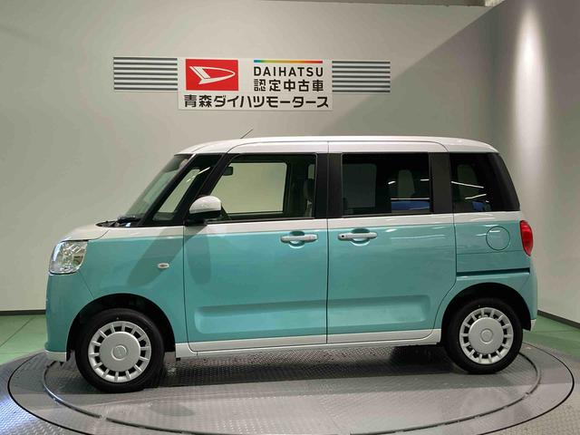 ムーヴキャンバスストライプスＸ下回り防錆済み　エアバッグ　４ＷＤ　ＡＢＳ　スマートキー　プッシュスタート（青森県）の中古車