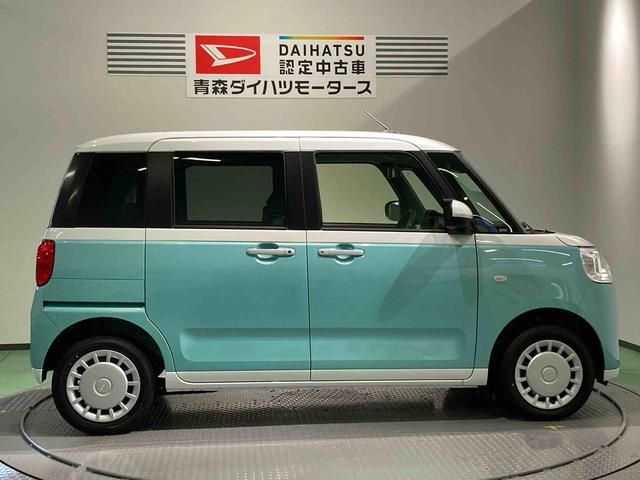 ムーヴキャンバスストライプスＸ下回り防錆済み　エアバッグ　４ＷＤ　ＡＢＳ　スマートキー　プッシュスタート（青森県）の中古車