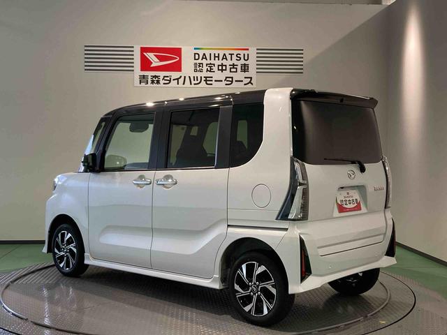 タントカスタムＸ下回り防錆済み　前席シートヒーター　４ＷＤ　アルミ　キーレス　スマートキー　ＡＢＳ　エアバッグ（青森県）の中古車