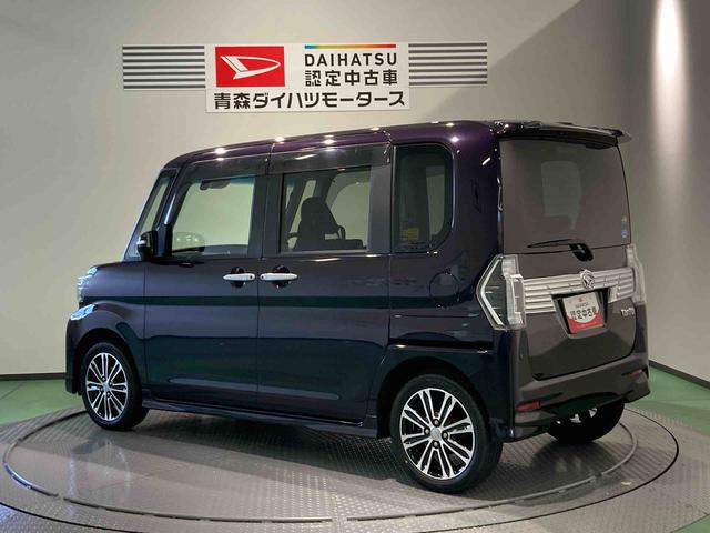 タントカスタムＲＳ　トップエディションＳＡIIナビ　下回り防錆済み　スマートキー　ターボ　アルミ　ＡＢＳ　キーフリー　ナビ　４ＷＤ（青森県）の中古車
