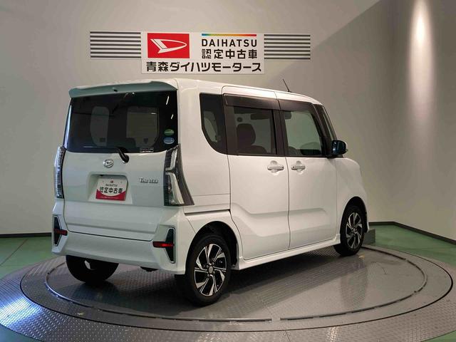 タントカスタムＸナビ　ドラレコ　前席シートヒーター　下回り防錆済み　４ＷＤ　アルミ　キーレス　スマートキー　ＡＢＳ　エアバッグ（青森県）の中古車