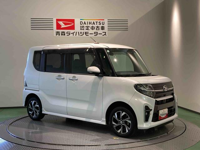 タントカスタムＸナビ　ドラレコ　前席シートヒーター　下回り防錆済み　４ＷＤ　アルミ　キーレス　スマートキー　ＡＢＳ　エアバッグ（青森県）の中古車