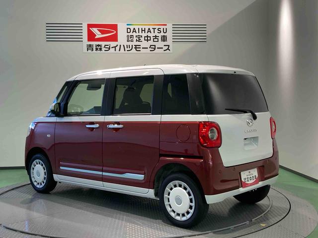 ムーヴキャンバスストライプスG下回り防錆済み 前席シートヒーター 両側スライドドア スマートキー キーフリー 4WD エアバッグ ABS(青森県)の中古車