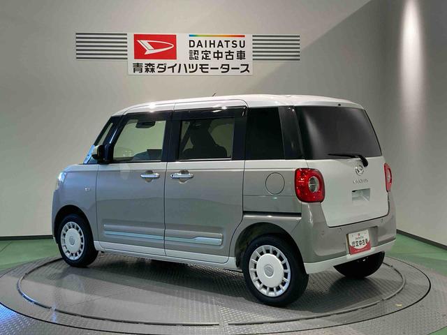 ムーヴキャンバスストライプスＧディスプレイオーディオ　下回り防錆済み　前席シートヒーター　スマートキー　キーフリー　４ＷＤ　エアバッグ　ＡＢＳ（青森県）の中古車