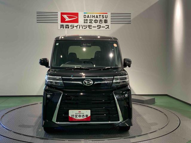 タントカスタムＲＳナビ　前席シートヒーター　下回り防錆済み　アルミ　ターボ　４ＷＤ　エアバッグ　キーフリー　スマートキ−　ＡＢＳ（青森県）の中古車
