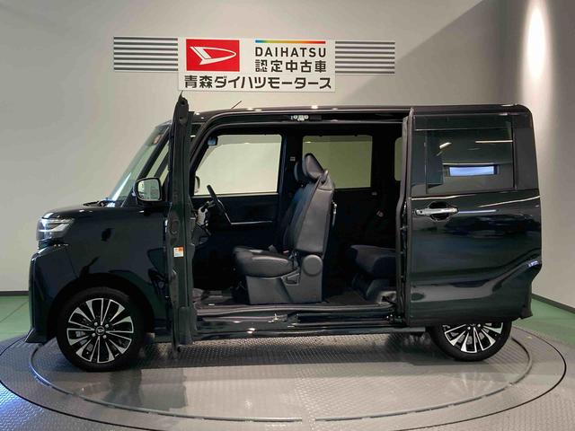 タントカスタムＲＳナビ　前席シートヒーター　下回り防錆済み　アルミ　ターボ　４ＷＤ　エアバッグ　キーフリー　スマートキ−　ＡＢＳ（青森県）の中古車