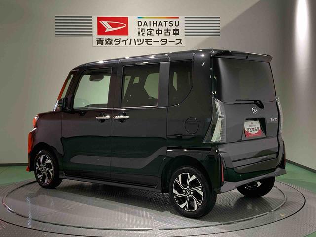タントカスタムＸ下回り防錆済み　前席シートヒーター　キーレス　４ＷＤ　アルミ　ＡＢＳ　スマートキー　エアバッグ（青森県）の中古車