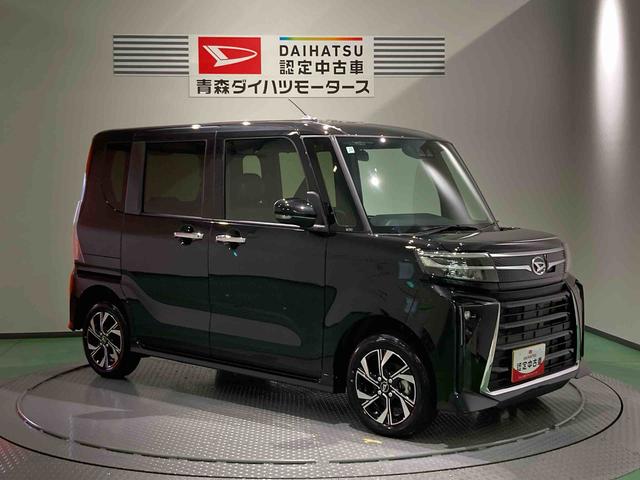タントカスタムＸ下回り防錆済み　前席シートヒーター　キーレス　４ＷＤ　アルミ　ＡＢＳ　スマートキー　エアバッグ（青森県）の中古車