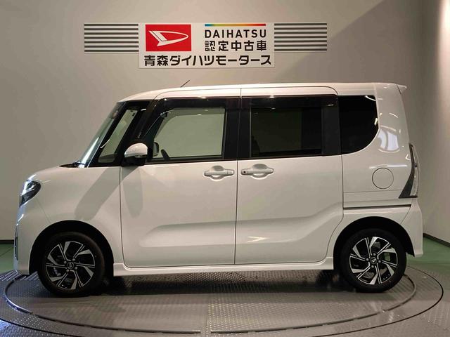 タントカスタムＸナビ　ドラレコ　エンスタ　前席シートヒーター　下回り防錆済み　キーレス　ＡＢＳ　スマートキー　エアバッグ　アルミ　４ＷＤ（青森県）の中古車