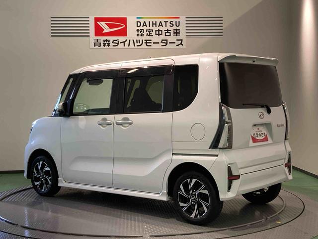 タントカスタムＸナビ　ドラレコ　エンスタ　前席シートヒーター　下回り防錆済み　キーレス　ＡＢＳ　スマートキー　エアバッグ　アルミ　４ＷＤ（青森県）の中古車