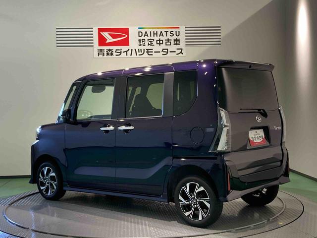 タントカスタムＸディスプレイオーディオ　前席シートヒーター　下回り防錆済み　キーレス　４ＷＤ　ＡＢＳ　スマートキー　エアバッグ　アルミ（青森県）の中古車