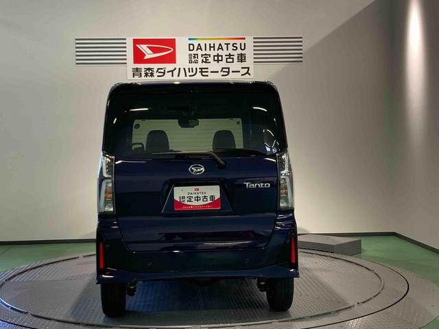 タントカスタムＸディスプレイオーディオ　前席シートヒーター　下回り防錆済み　キーレス　４ＷＤ　ＡＢＳ　スマートキー　エアバッグ　アルミ（青森県）の中古車