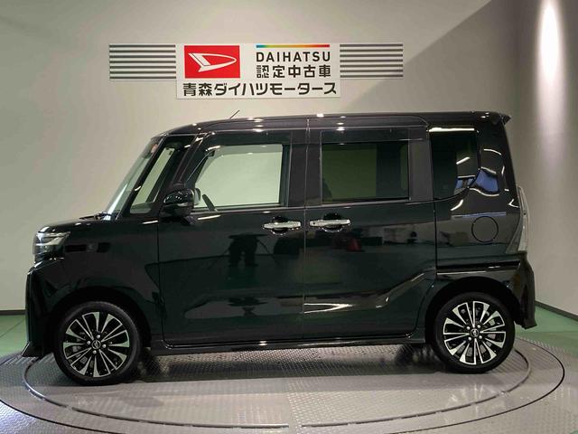 タントカスタムＲＳ下回り防錆済み　前席シートヒーター　アルミ　ターボ　４ＷＤ　エアバッグ　キーフリー　スマートキ−　ＡＢＳ（青森県）の中古車